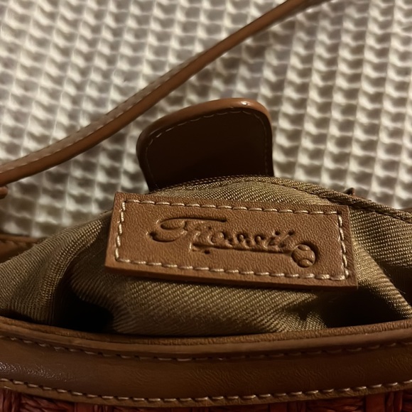 Fossil woven hand bag - Picture 3 of 5